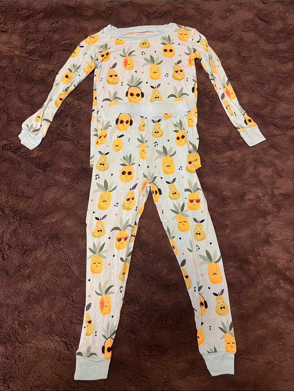 Little Sleepies Pineapple PJs 3T